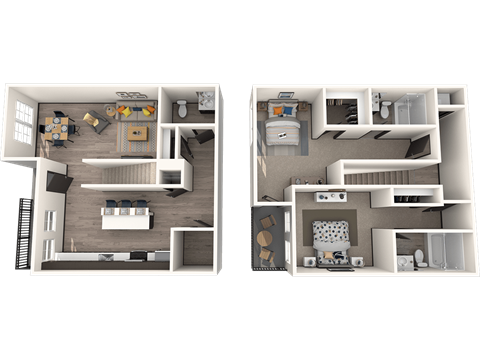 townhome C floorplan